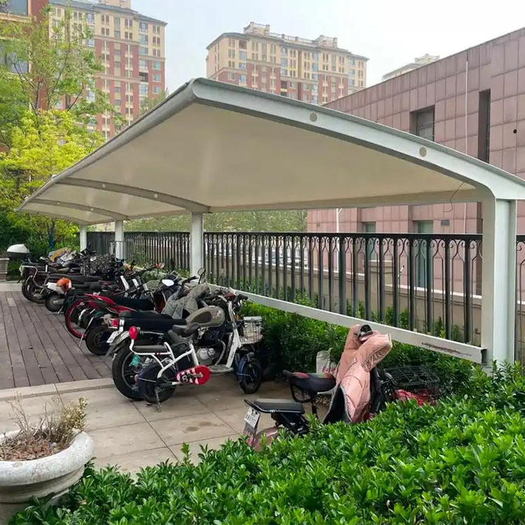 屯昌县膜结构电动车棚